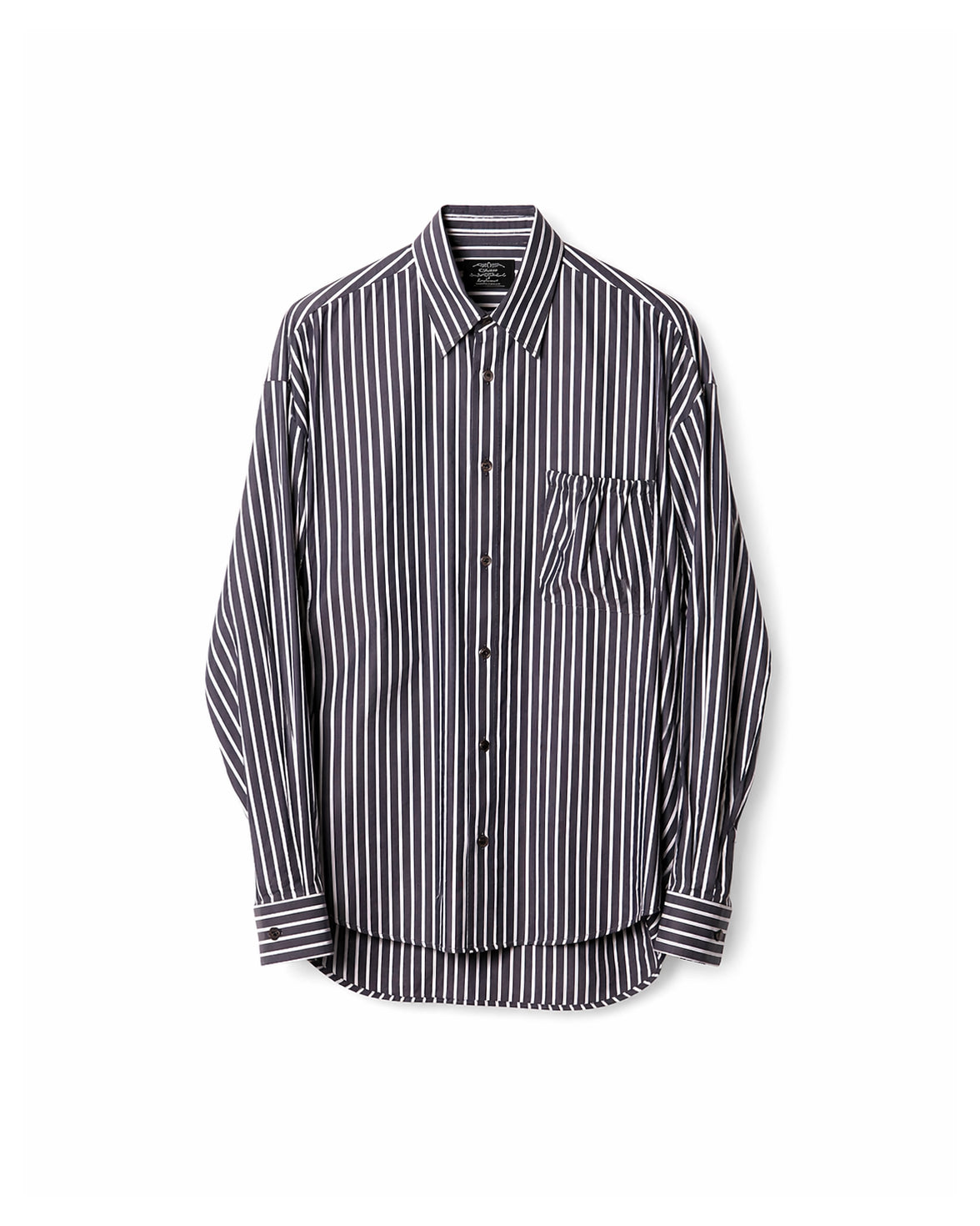 RESH-030 | WRIST PATCH SLOUCH SHIRT "STRIPE"
