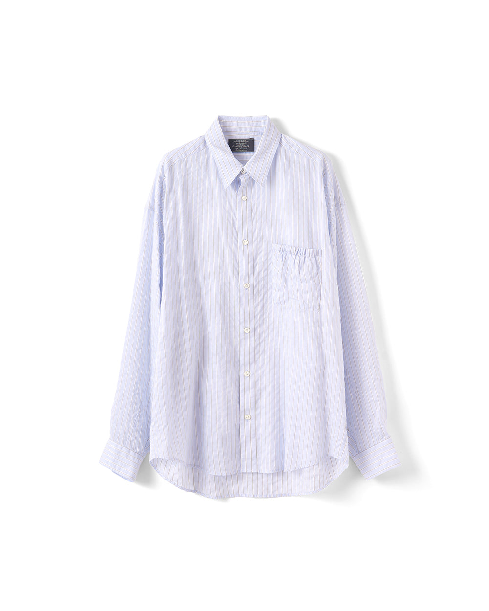RESH-030 | WRIST PATCH SLOUCH SHIRT "STRIPE"