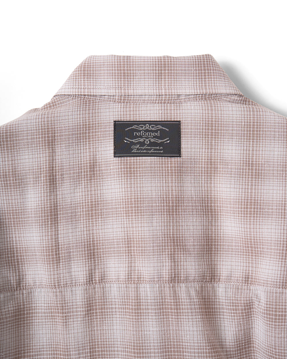 RESH-034 | FRESH MAN S/S SHIRT "CHECK"