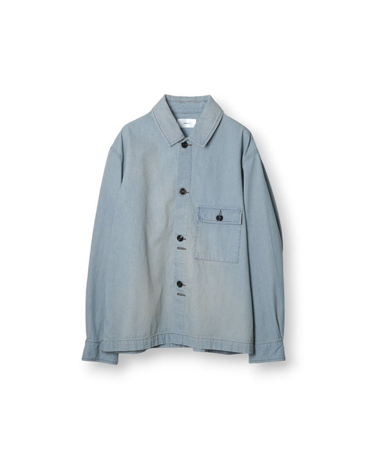 RESH-036U | Skip BOX SHIRT "DENIM USED"