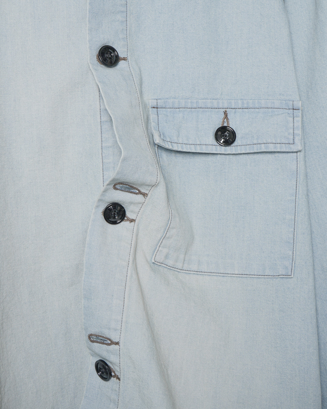 RESH-036U | Skip BOX SHIRT "DENIM USED"