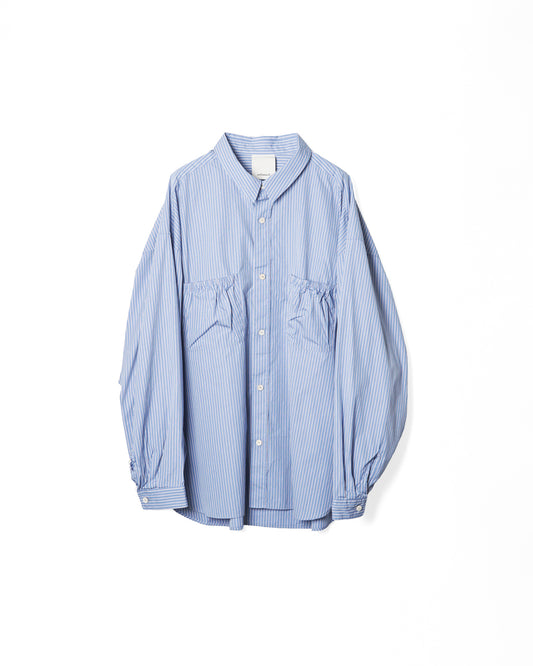 RESH-037 | WRIST PATCH WIDE SHIRT "STRIPE"
