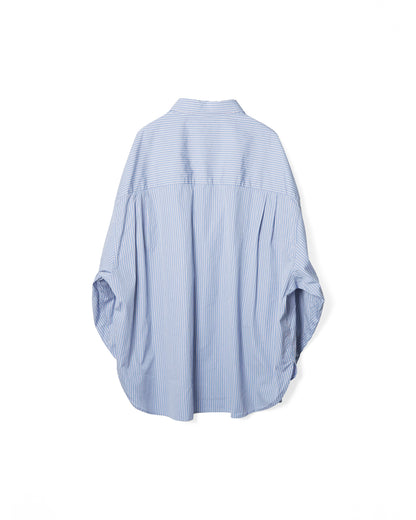 RESH-037 | WRIST PATCH WIDE SHIRT "STRIPE"