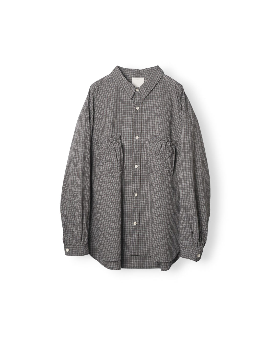 RESH-038 | WRIST PATCH WIDE SHIRT "CHECK"