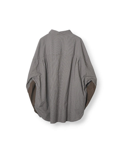 RESH-038 | WRIST PATCH WIDE SHIRT "CHECK"