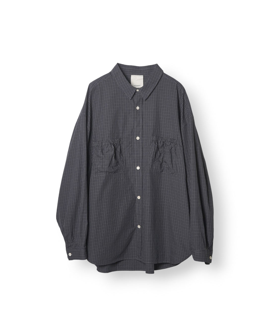 RESH-038 | WRIST PATCH WIDE SHIRT "CHECK"