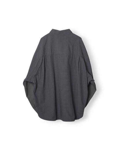 RESH-038 | WRIST PATCH WIDE SHIRT "CHECK"