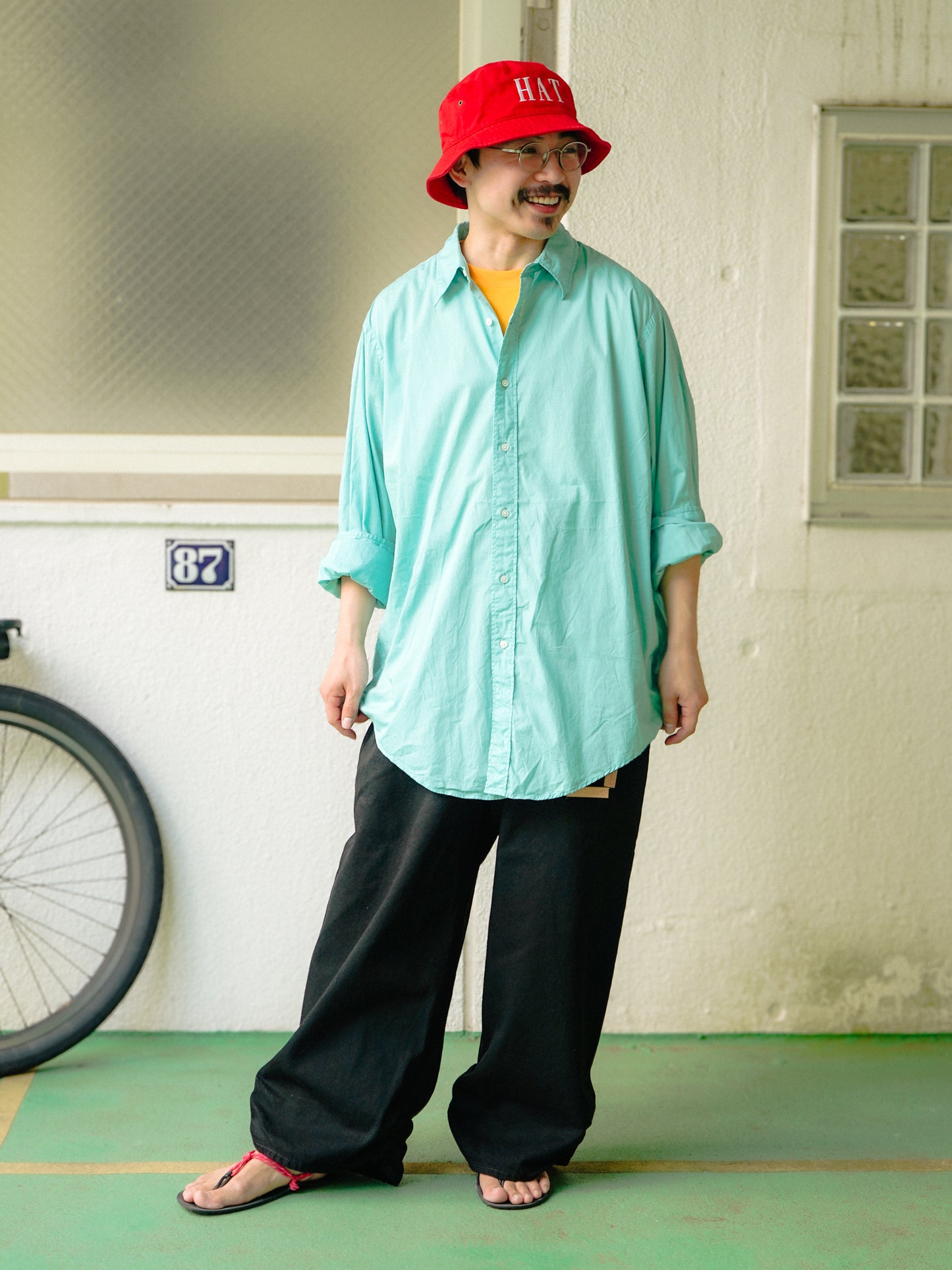 FRESH MAN DENIM WIDE PANTS by EDWIN